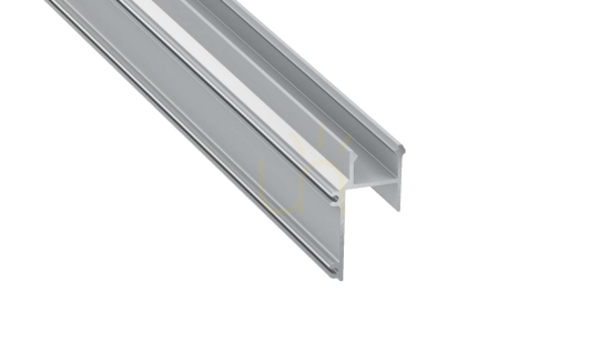 LED profile LUMINES type APA16 silver anodized 1 m