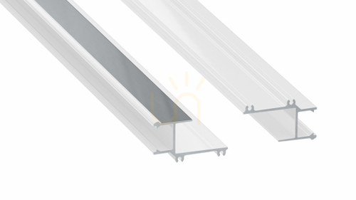 Check LED profile LUMINES type APA16 white lacquered 1 m