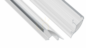 LED profile LUMINES type Conva white lacquered 1 m small 0