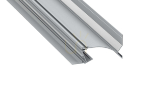 LED profile LUMINES type Topo silver anodized 2 m small 0