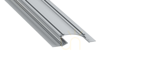 Check LED profile LUMINES type Pero silver anodized 1 m