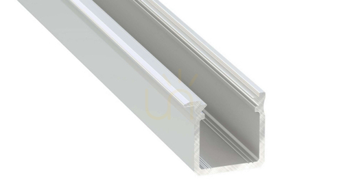 Check LUMINES LED profile type J raw 2 m