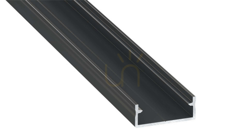 Check LUMINES LED profile type DUAL black anodized 2 m