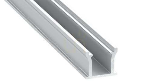 Check LED profile LUMINES type RUNO silver anodized 1 m