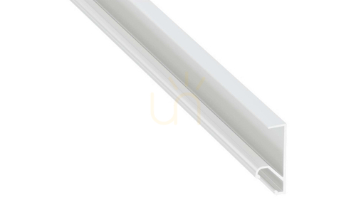 Check LUMINES LED profile type Q20 white lacquered 1 m