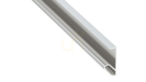 LED profile LUMINES type Q20 silver anodized 1 m small 0