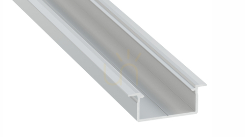 Check LED profile LUMINES type Gemi silver anodized 1 m