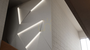 LUMINES LED profile type Hiro white lacquered 2 m small 3