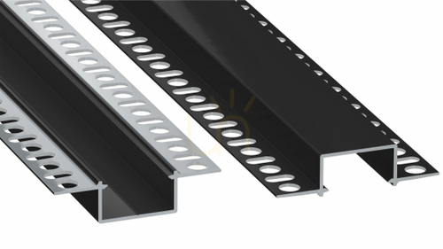 Check LUMINES LED profile type Hiro black lacquered 2 m