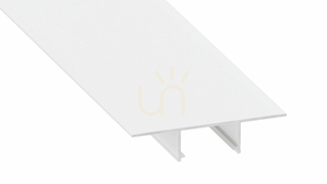 LED profile LUMINES type Plato white lacquered 2 m small 0