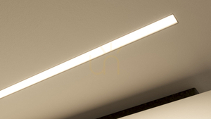 LED profile LUMINES type Plato raw 2 m small 4
