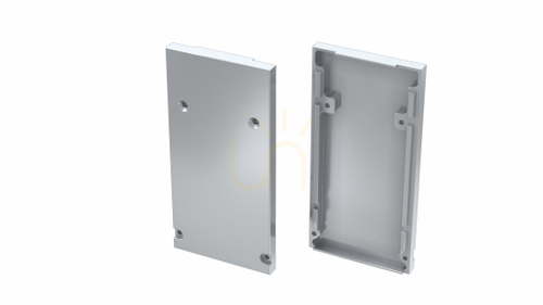 Check ALU blanking plug for LUMINES DULIO silver LED profile