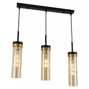 Malika Pendant Lamp 3xE27 black PL0140-3 small 0