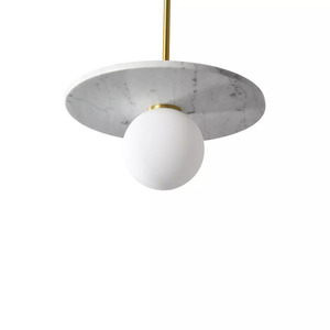 Bilo III 1xG9 white pendant lamp PL0136-WH small 1