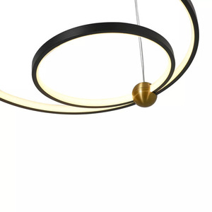 Kido S LED pendant lamp black PL0138 small 2