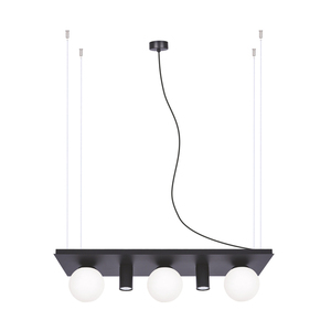 Pendant lamp Zuma Line PLANT 5555 SHELF black small 0