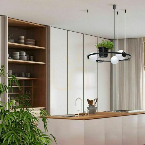 Check Pendant lamp Zuma Line funkcją z kwietnika PLANT 3 -
