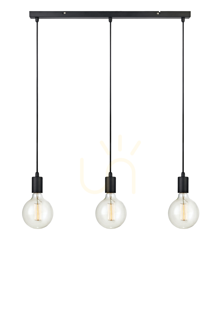 Check Pendant Light Markslojd SKY 3-Light Black Metal 106336 Pendant Light Markslojd SKY 3-Light Black Metal 106336