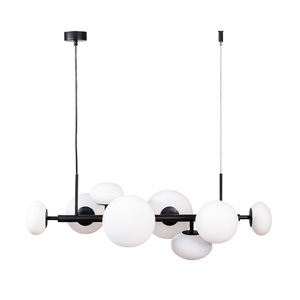 Pendant lamp Zuma Line OMI 1192 black small 0