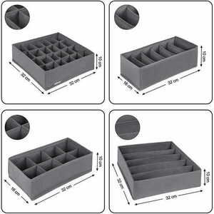 Underwear Organizers - RUS04GY small 2