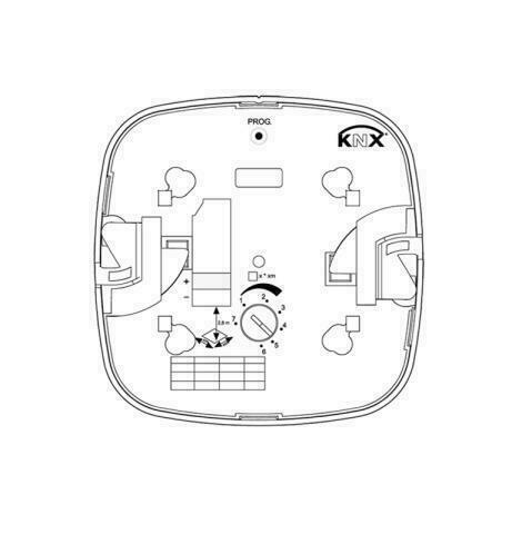 Check IR presence and dusk sensor QUATTRO HD KNX V3.1