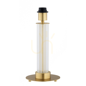Argon Table Lamp Transparent Brass Purple E27 8543 small 3