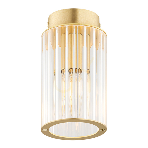 Check Plafon Argon Hampton transparent szklany brąz szczotkowany E14 8501
