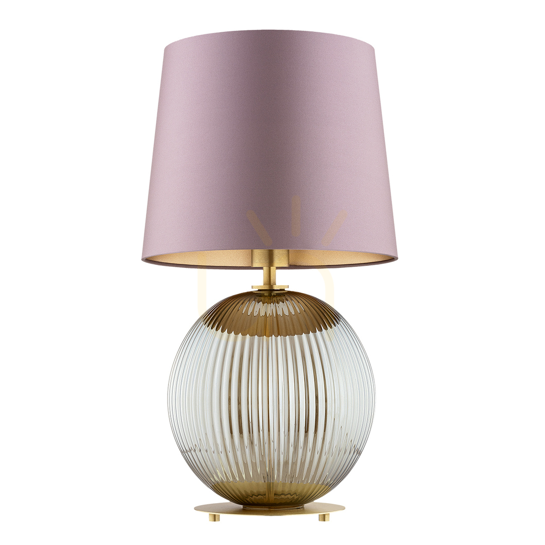View Argon Hamilton Pink Brass Table Lamp 8531 Argon Hamilton Pink Brass Table Lamp 8531
