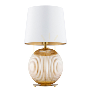 Table Lamp ARGON Hamilton Brass Cream E27 8534 small 1