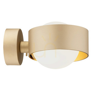 Wall lamp ARGON MASSIMO PLUS 8567 White Opal Gold IP44 G9 small 0