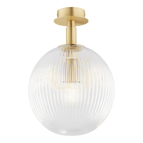 Check Wall Lamp ARGON Paloma Glass Brass E27 IP20 8516