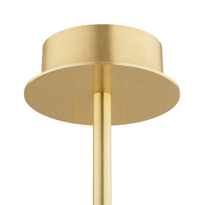 Argon Princeton beige chandelier 8xE27 brass 5071 small 5
