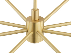 Chandelier ARGON Princeton Violet Brass 8 Light E27 5072 small 4
