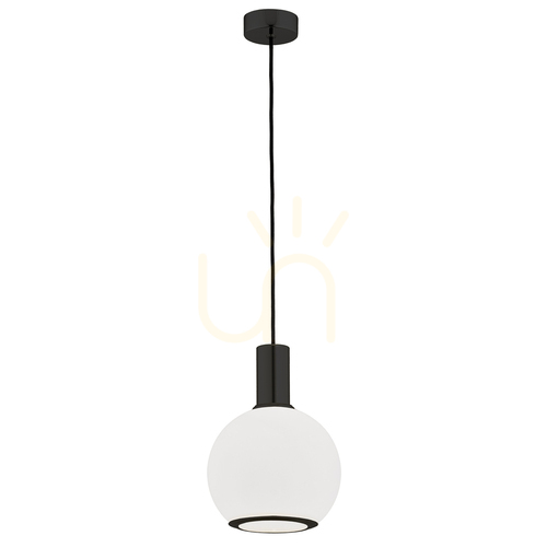 Check Argon Sagunto Plus White Glass Pendant Lamp E27 8564