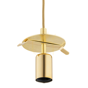 Argon Almiros White Marble Brass Pendant Light E27 8447 small 4