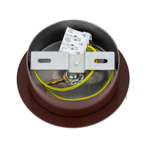 Wall lamp ARGON FABIO 8455 IP44 White-Brown Marble E14 Glass 1x7W small 3