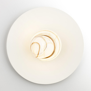 Wall Lamp ARGON Piava White Marble Glass 8445 small 0