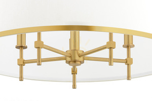 Chandelier ARGON Abbano 5-Light White Brass E14 2127 small 4