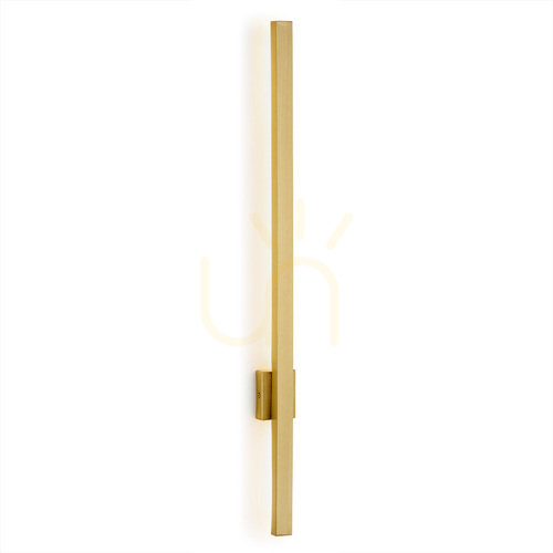 Check Wall Light ARGON Brass LED 6W 600 mm Brushed Brass 8063