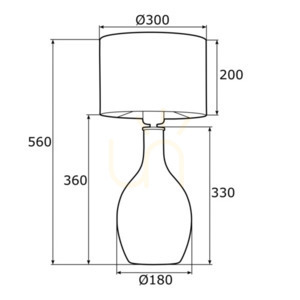 Table Lamp ARGON BEJA 4360 White-Gray Gold Glass Brass E27 560 mm 2 Table Lamp ARGON BEJA 4360 White-Gray Gold Glass Brass E27 560 mm small 2