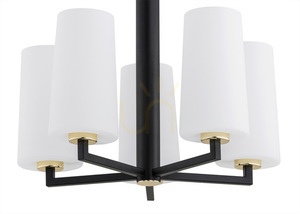 Argon CAMELOT PLUS 2114 White 5-Light Chandelier E27 small 3