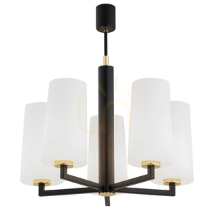 Argon CAMELOT PLUS 2114 White 5-Light Chandelier E27 small 0
