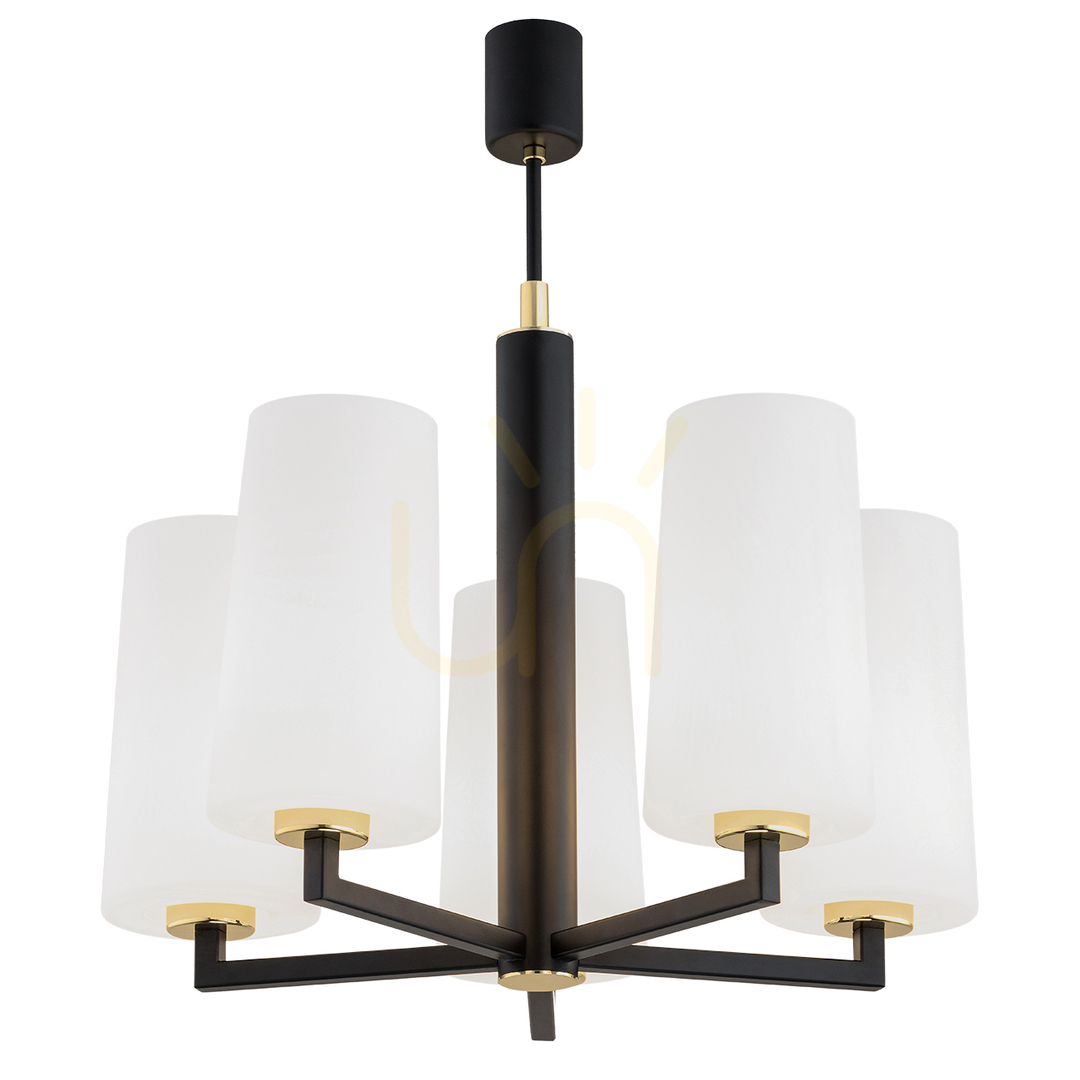 Argon CAMELOT PLUS 2114 White 5-Light Chandelier E27