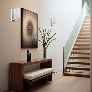 Wall light ARGON CAMELOT 3358 – chrome frame, white opal shade, E27 small 2