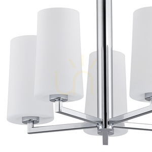Chandelier Argon CAMELOT 2053 Chrome White 5xE27 IP20 small 2