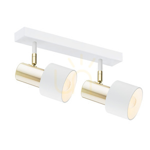 Plafon ARGON Doria biały mosiądz E27 2x1W IP20 927 small 0