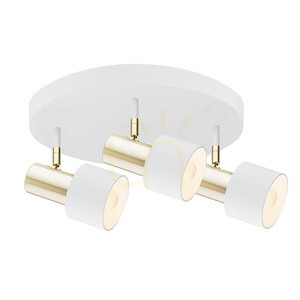 Plafon Argon Doria White Brass 3xE27 6008 small 0
