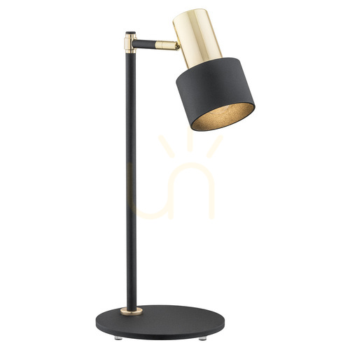 Check Table Lamp ARGON Doria Black Brass 4257 E27 46 cm