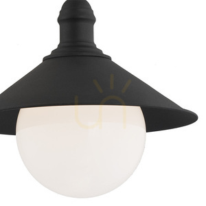 Wall Lamp ARGON ERBA BIS Black IP44 E27 3286 small 2