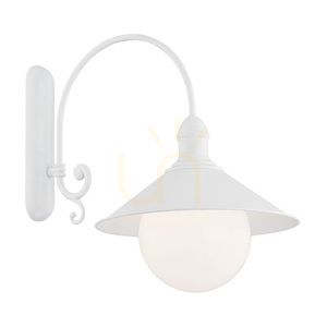 Outdoor Wall Lamp ARGON Erba Bis White IP44 E27 3297 small 0
